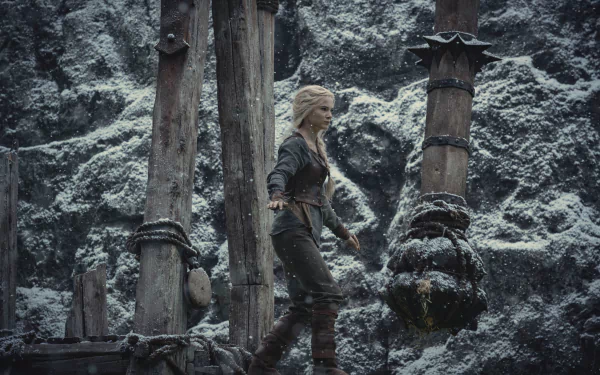 Ciri (The Witcher) Freya Allan TV Show The Witcher HD Desktop Wallpaper | Background Image