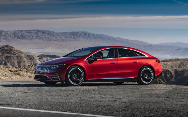 electric car Mercedes-AMG EQS 53 4MATIC vehicle Mercedes-AMG E 53 HD Desktop Wallpaper | Background Image