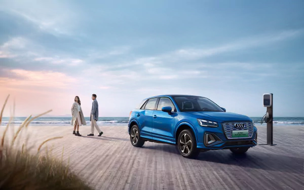 SUV Audi Q2 L e-tron vehicle Audi Q2 HD Desktop Wallpaper | Background Image