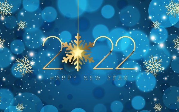Holiday New Year 2022 Happy New Year HD Wallpaper | Background Image