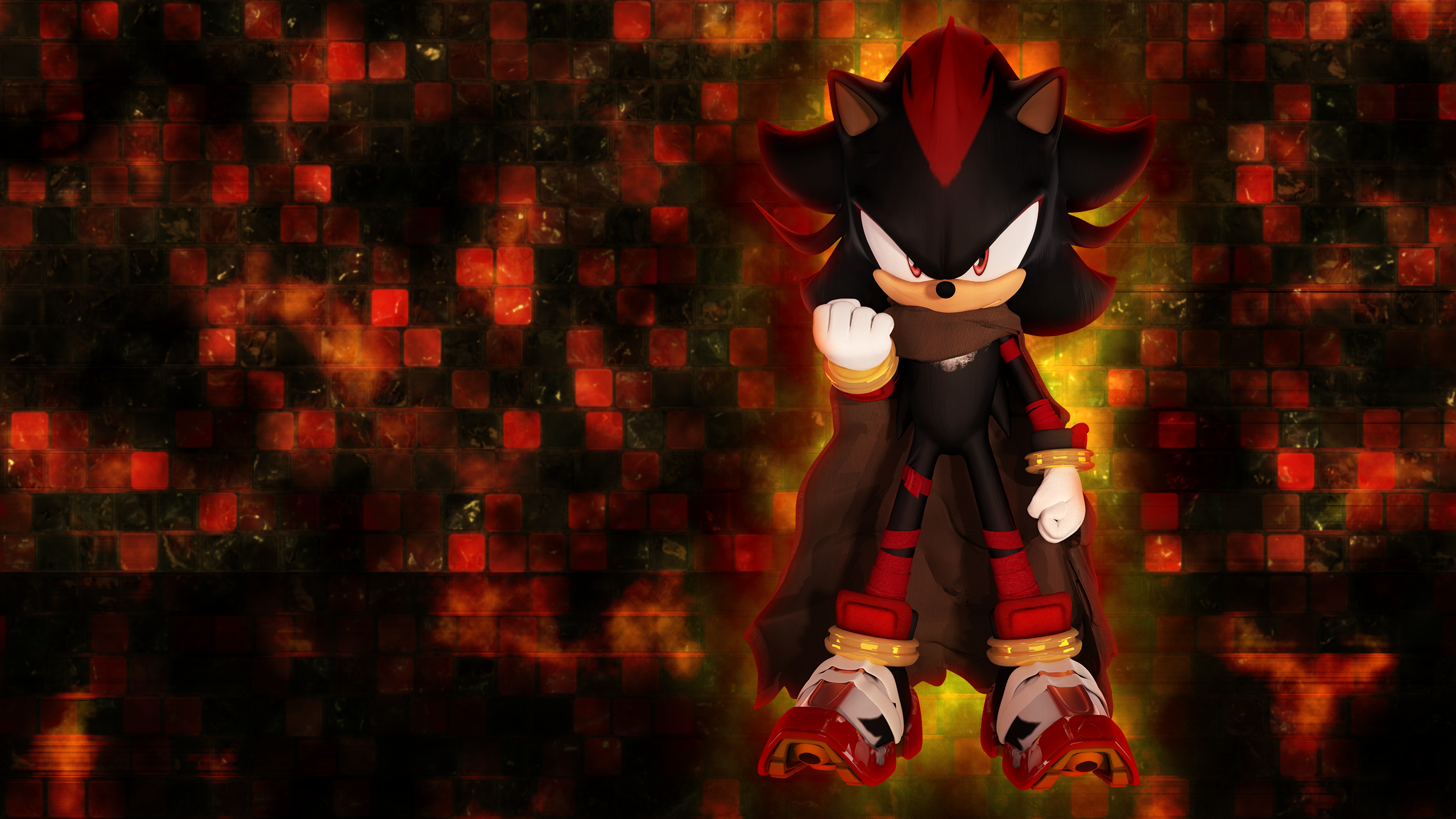 Sonic Boom Shadow Fan Design, Shadow The Hedgehog