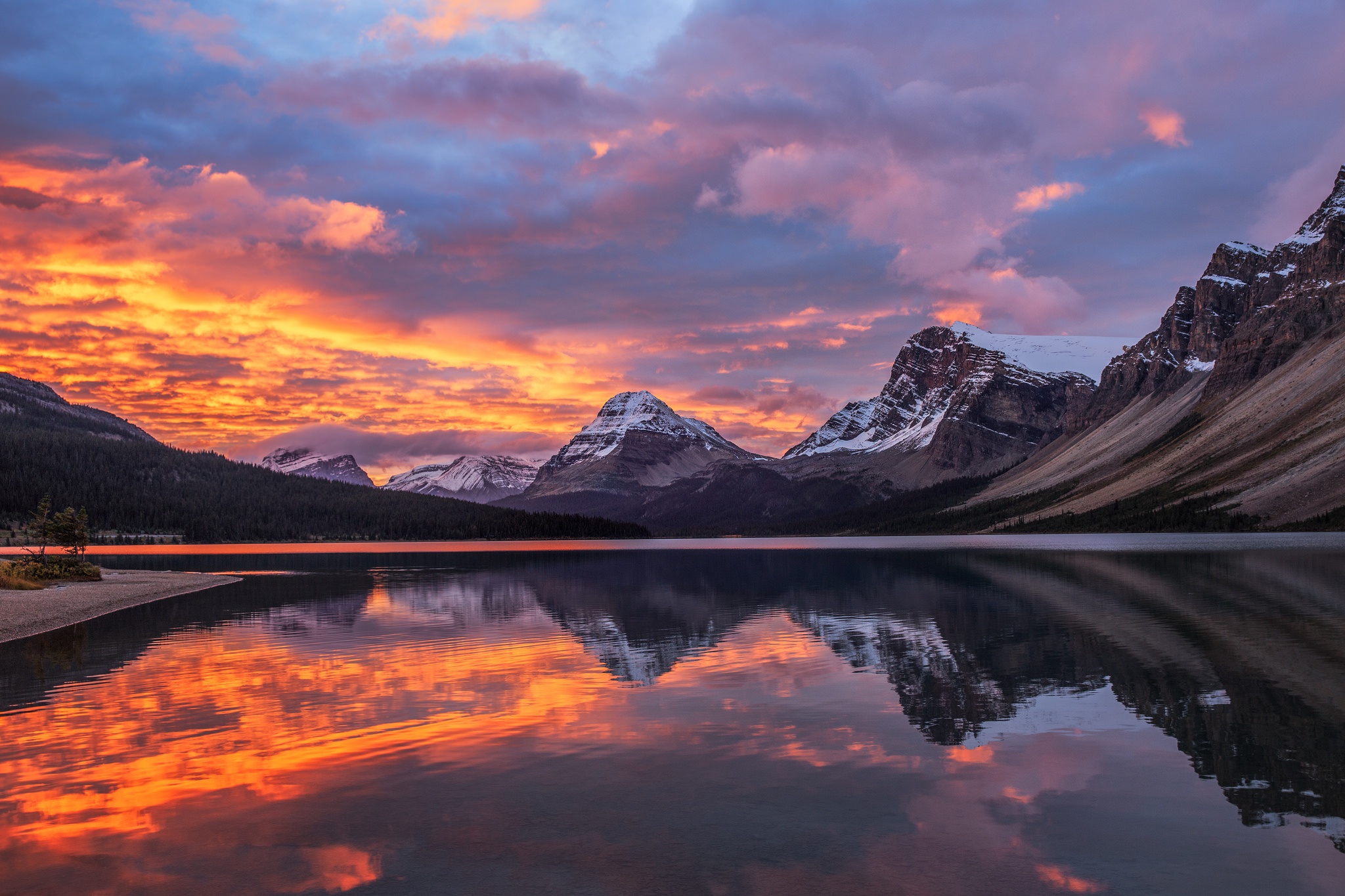 Download Mountain Reflection Nature Lake HD Wallpaper