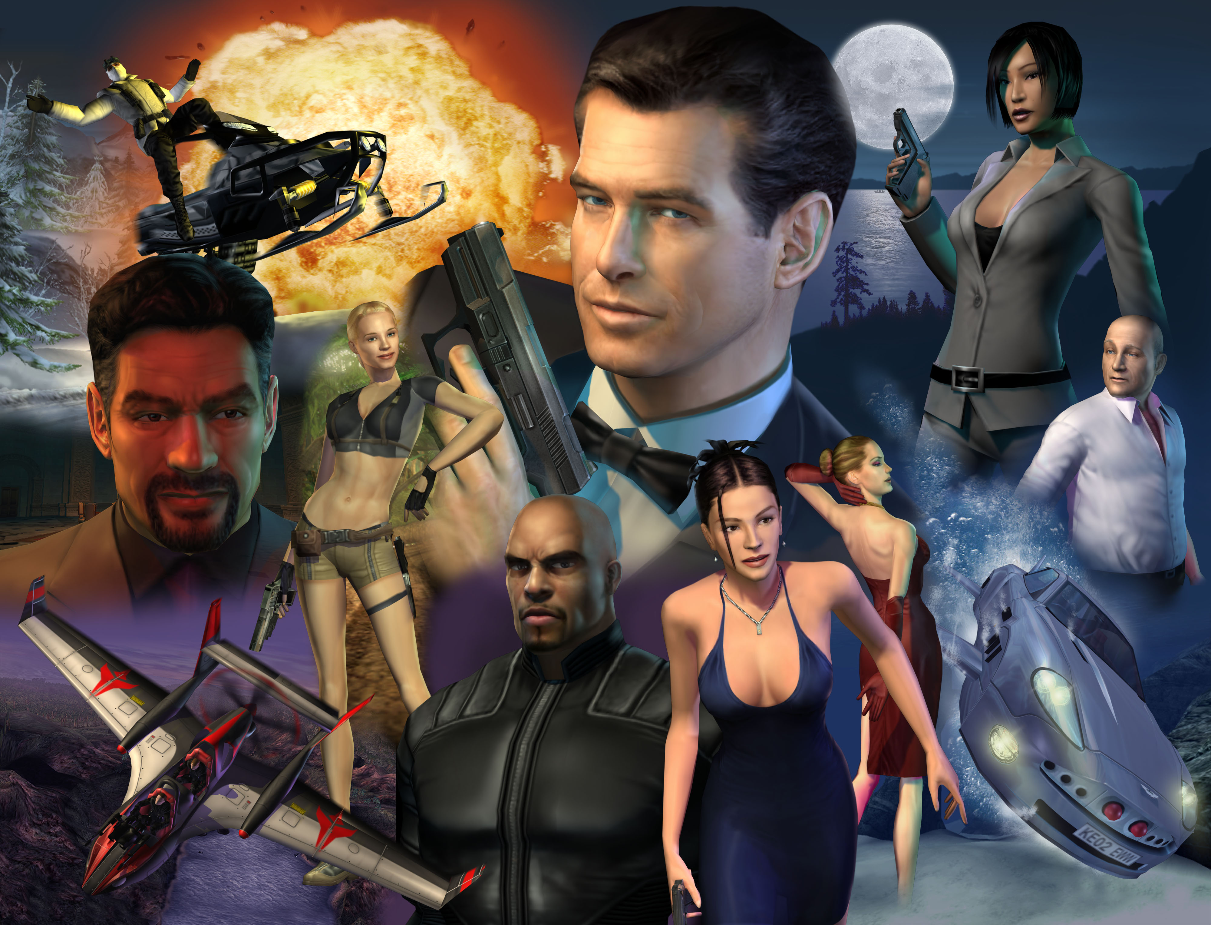 Video Game James Bond 007: Nightfire HD Wallpaper | Background Image