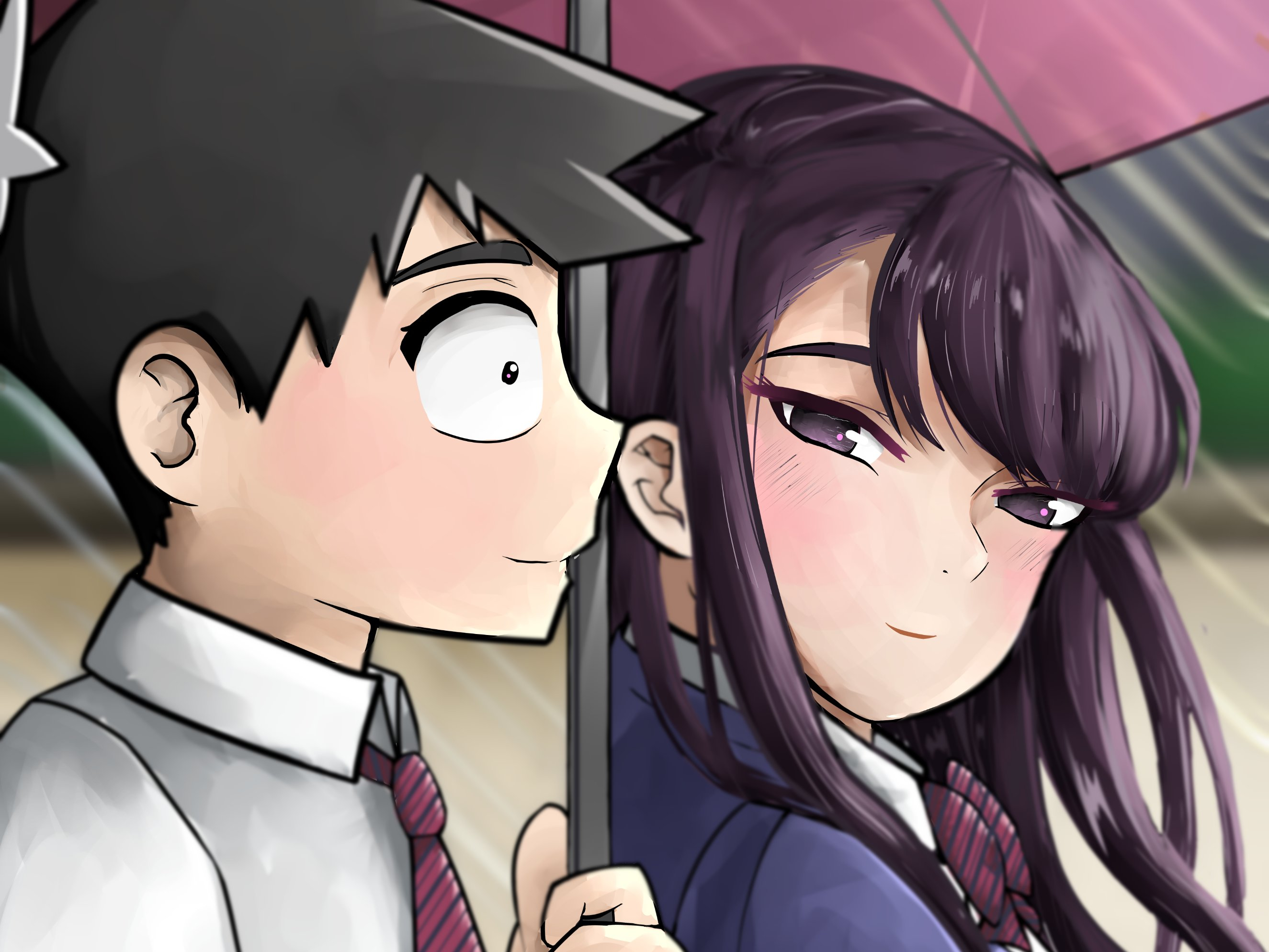 Anime Komi Can't Communicate HD Wallpaper