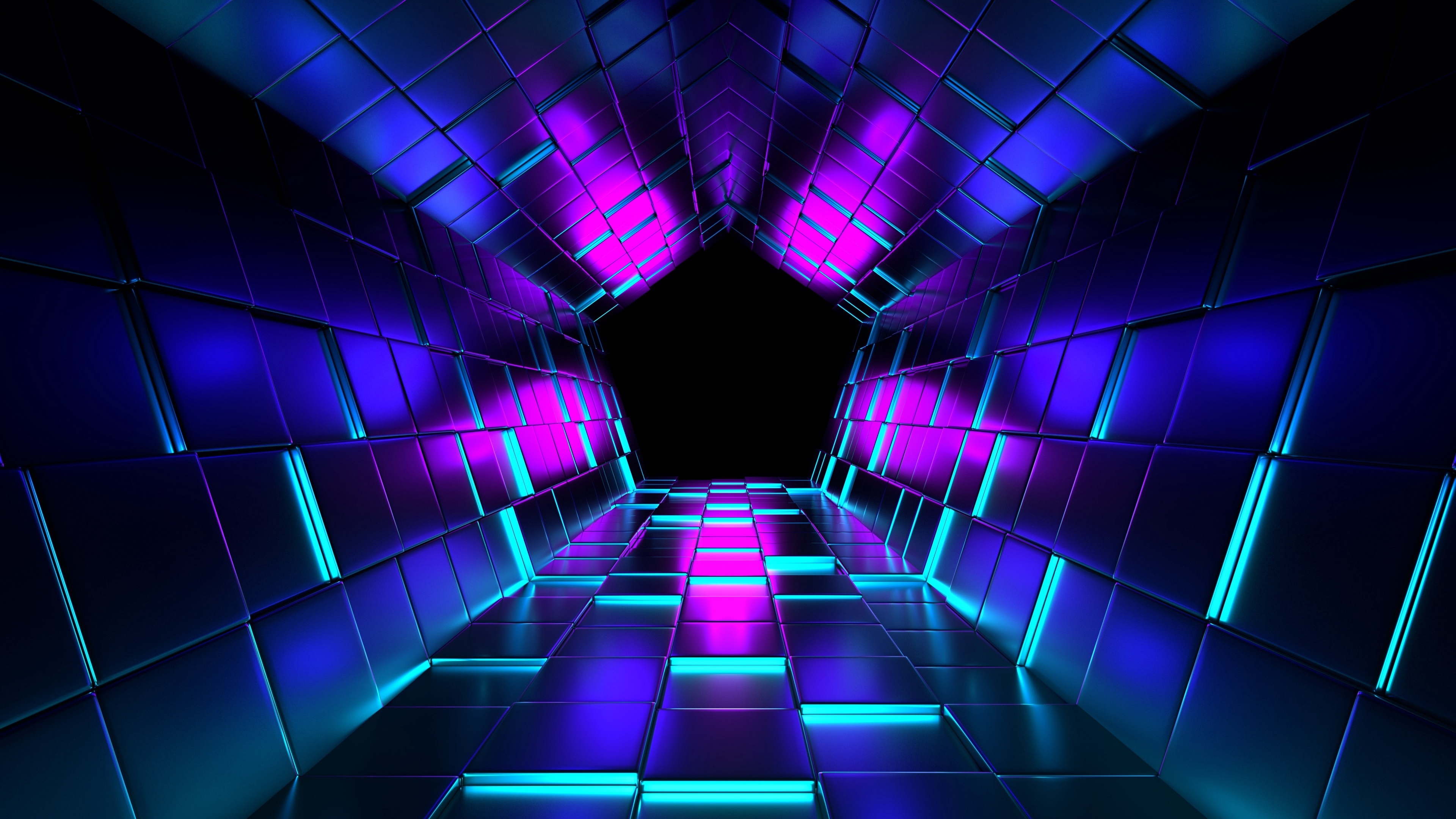 Abstract Tunnel HD Wallpaper | Background Image