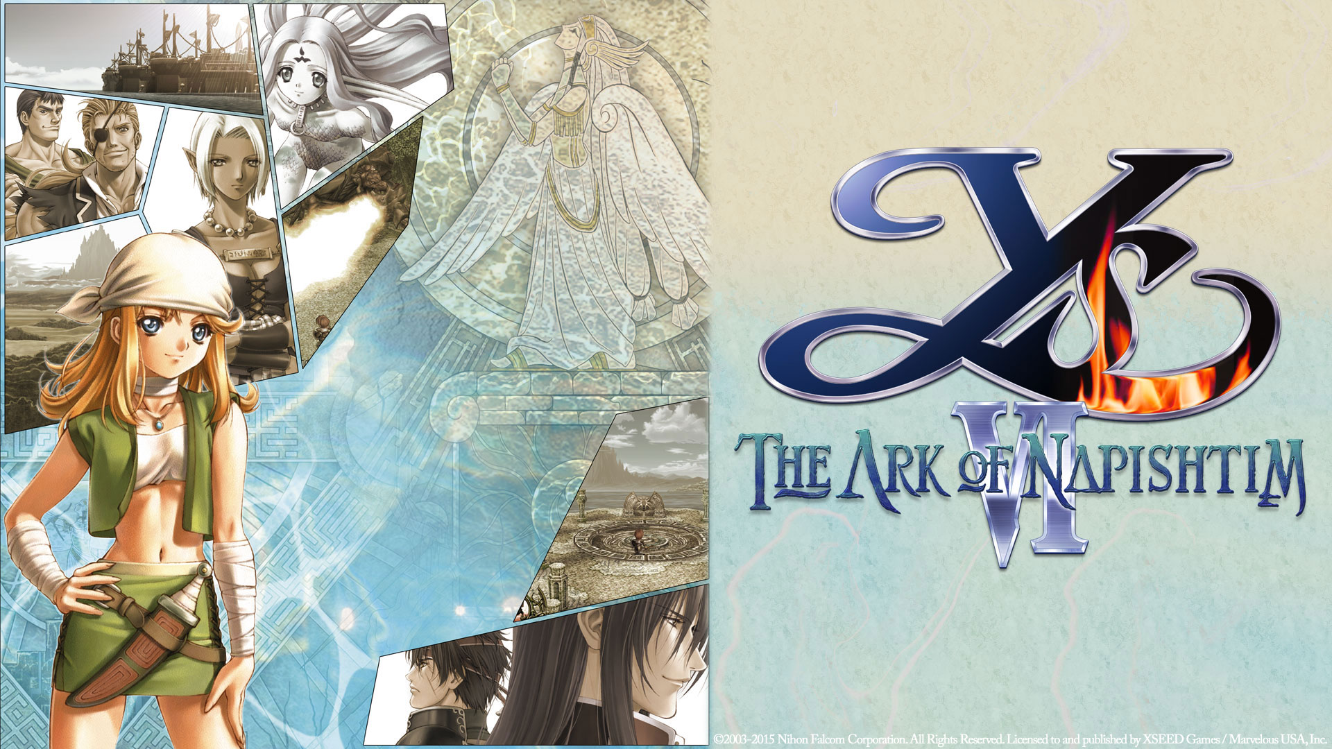 Video Game Ys VI: The Ark of Napishtim HD Wallpaper | Background Image