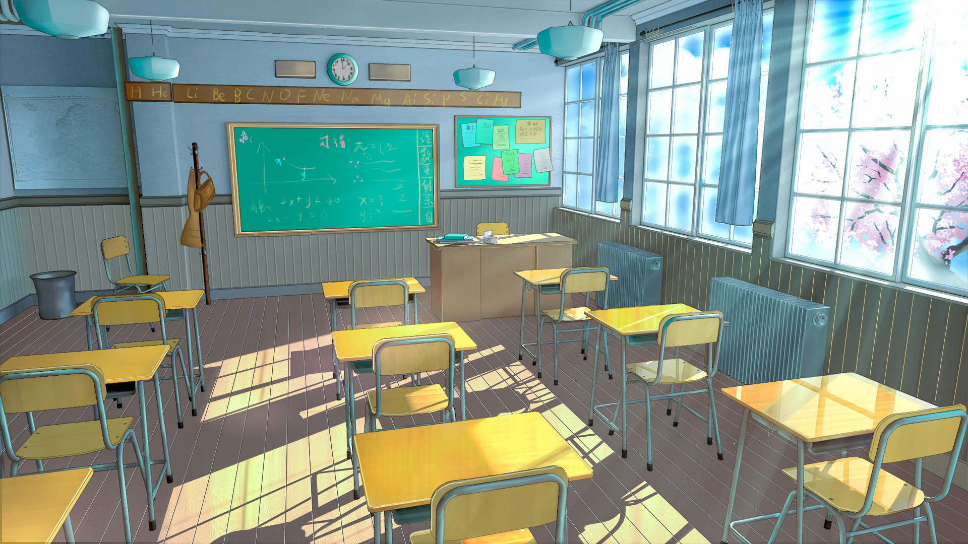 Anime Classroom Wallpapers  Top Free Anime Classroom Backgrounds   WallpaperAccess