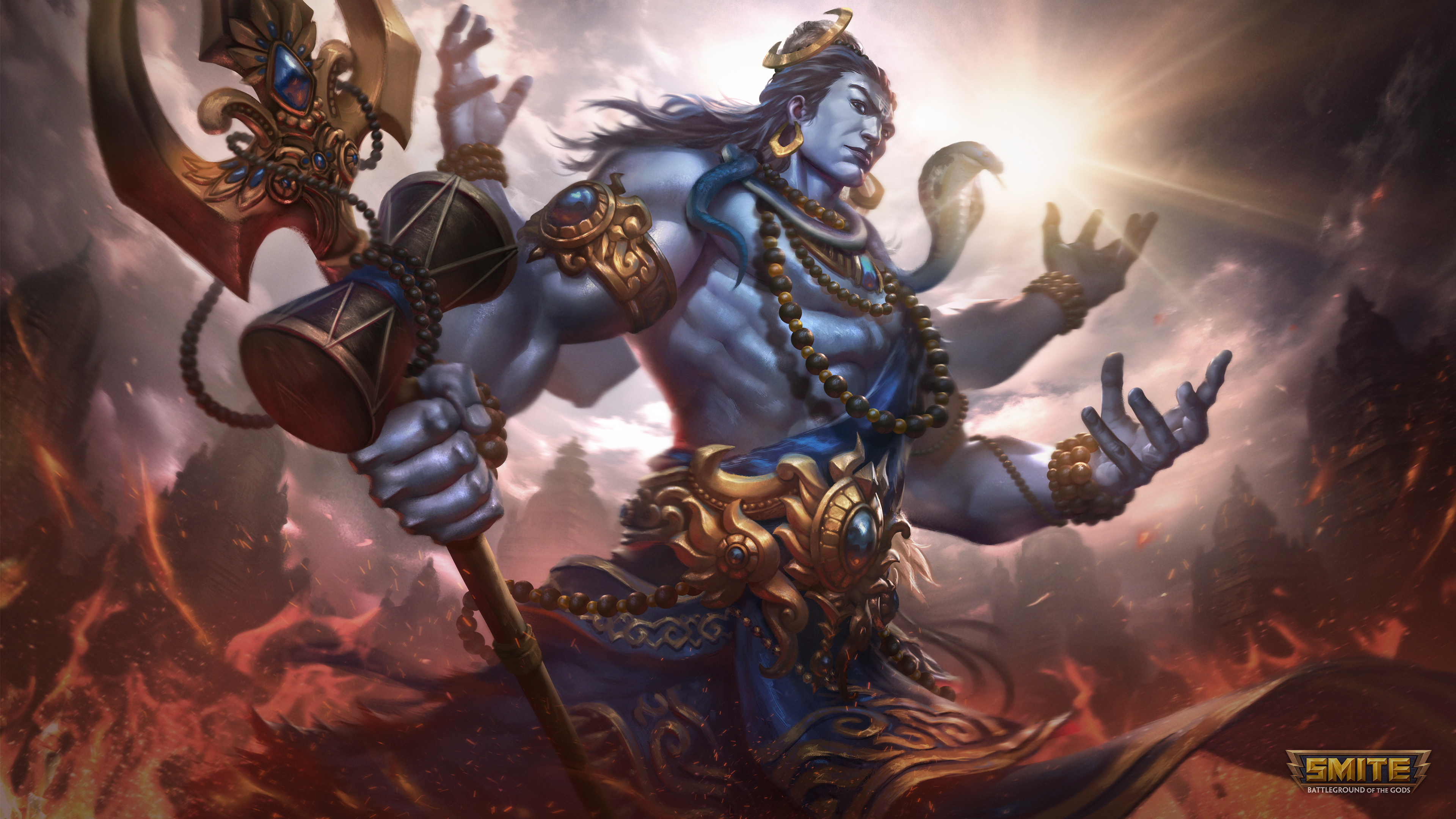 Video Game Smite HD Wallpaper Background Image. 