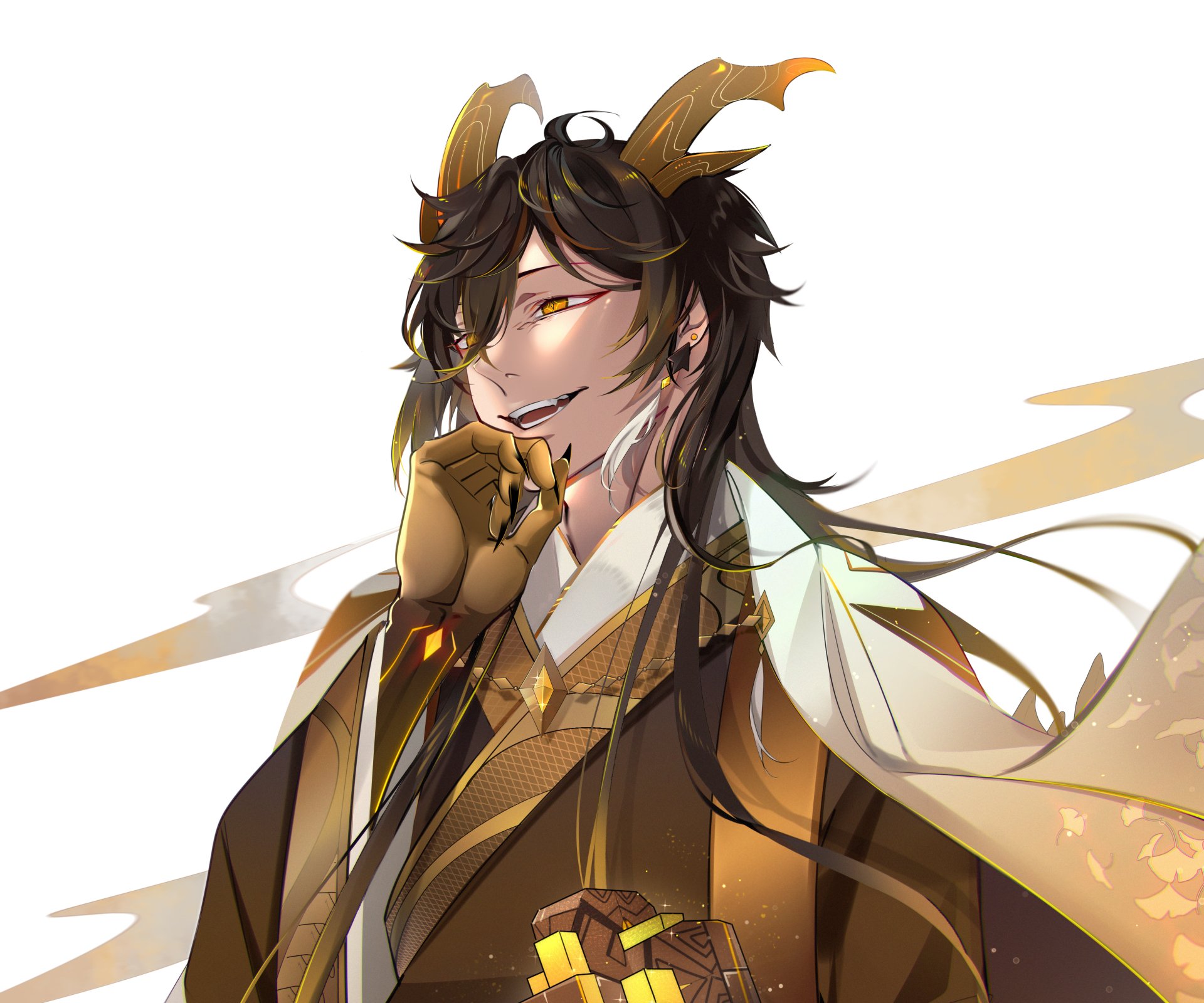 Download Zhongli (Genshin Impact) Rex Lapis Video Game Genshin Impact 4k Ultra HD Wallpaper