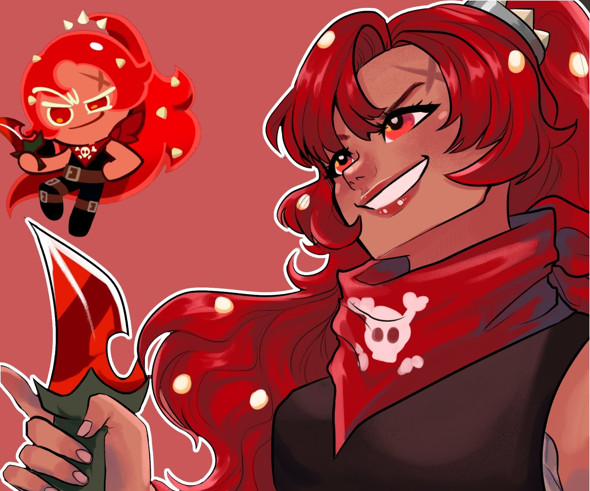 Download Chili Pepper Cookie (Cookie Run) Video Game Cookie Run: OvenBreak HD Wallpaper