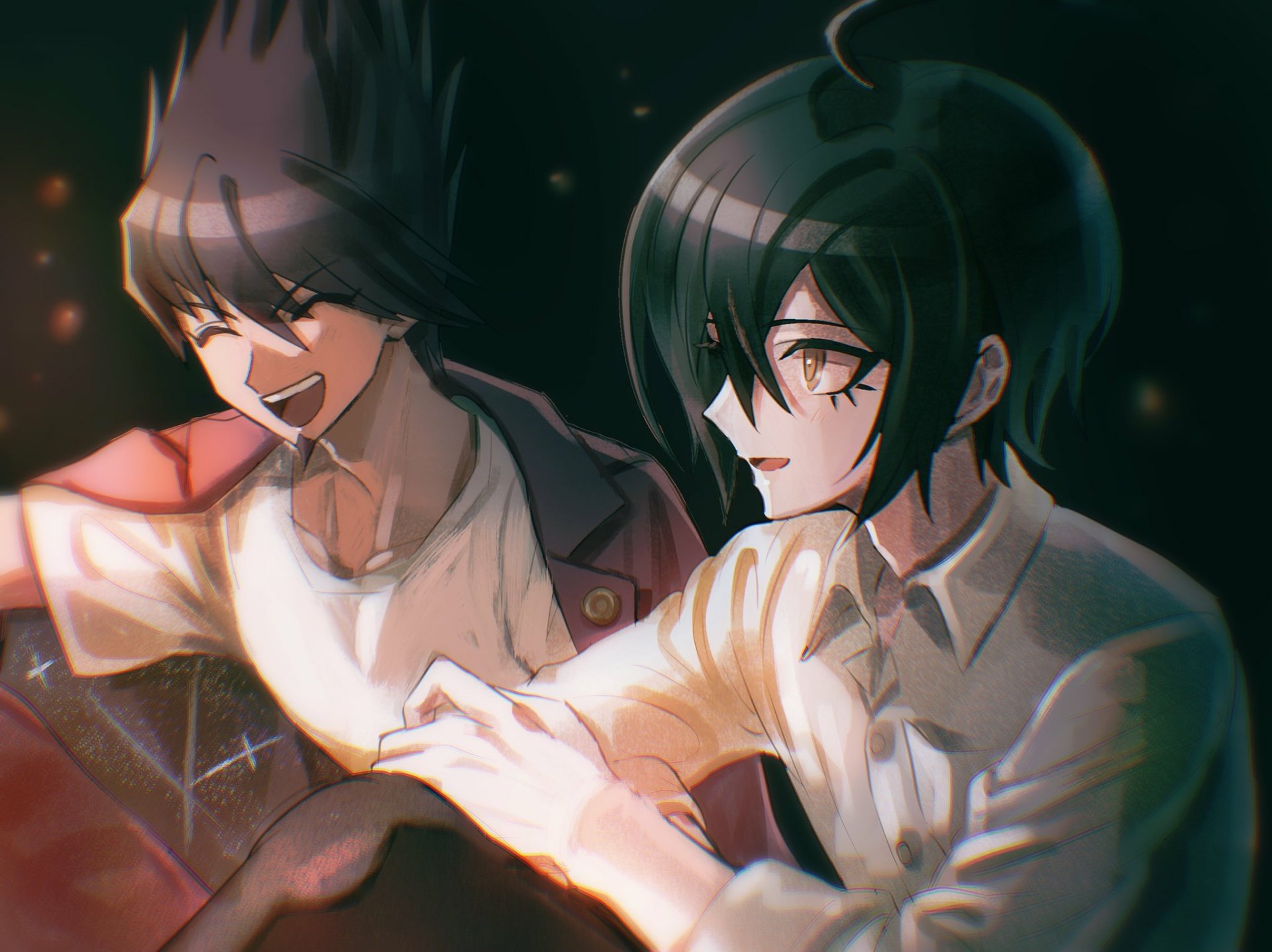 Download Shuichi Saihara Kaito Momota Video Game Danganronpa V3: Killing Harmony HD Wallpaper