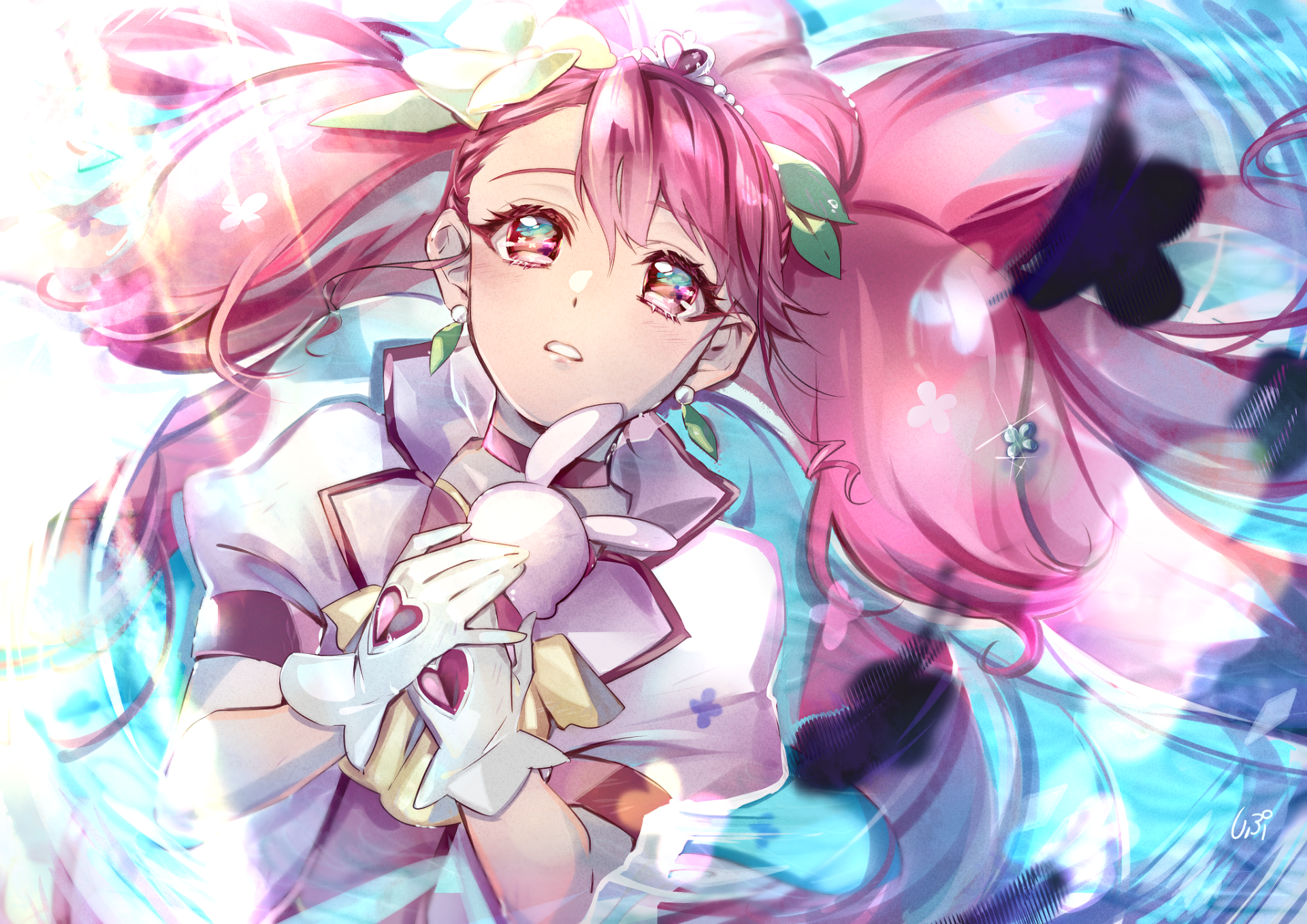 Download Nodoka Hanadera Cure Grace Anime Healin' Good PreCure HD Wallpaper