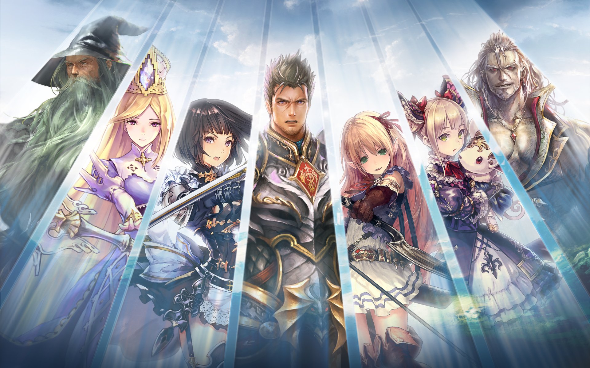 Shadowverse Epic Heroes HD Wallpaper