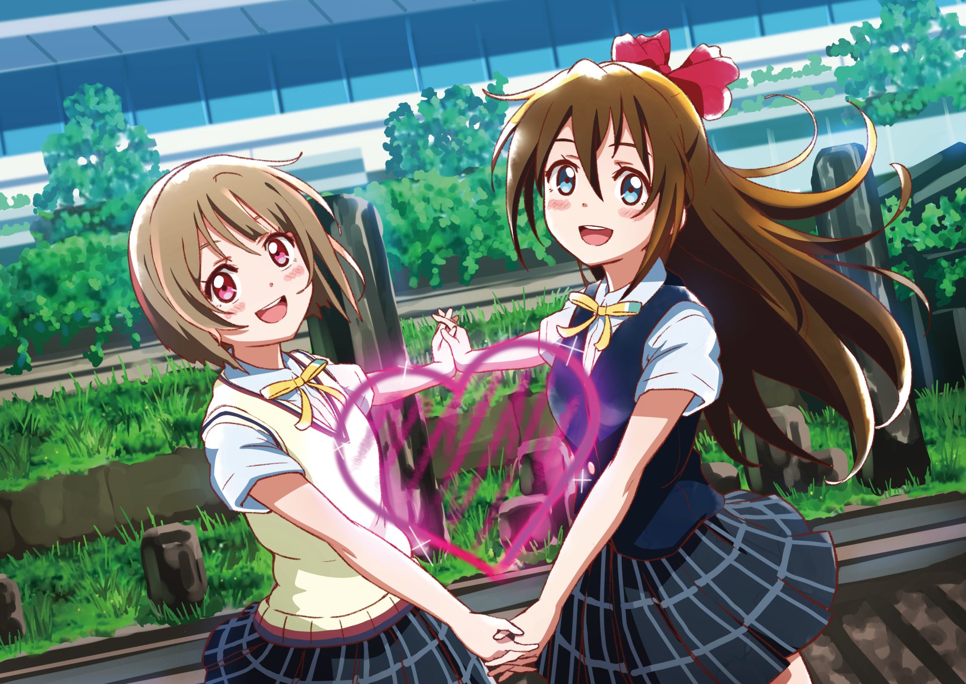 Download Shizuku Osaka Kasumi Nakasu Anime Love Live! Nijigasaki High School Idol Club HD Wallpaper