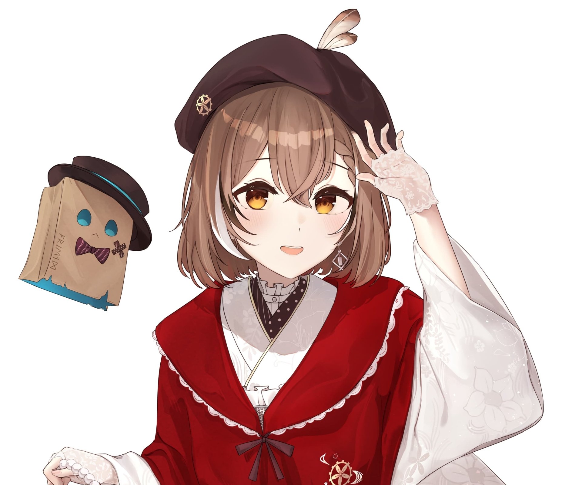 Download Hololive Nanashi Mumei Anime Virtual Youtuber HD Wallpaper