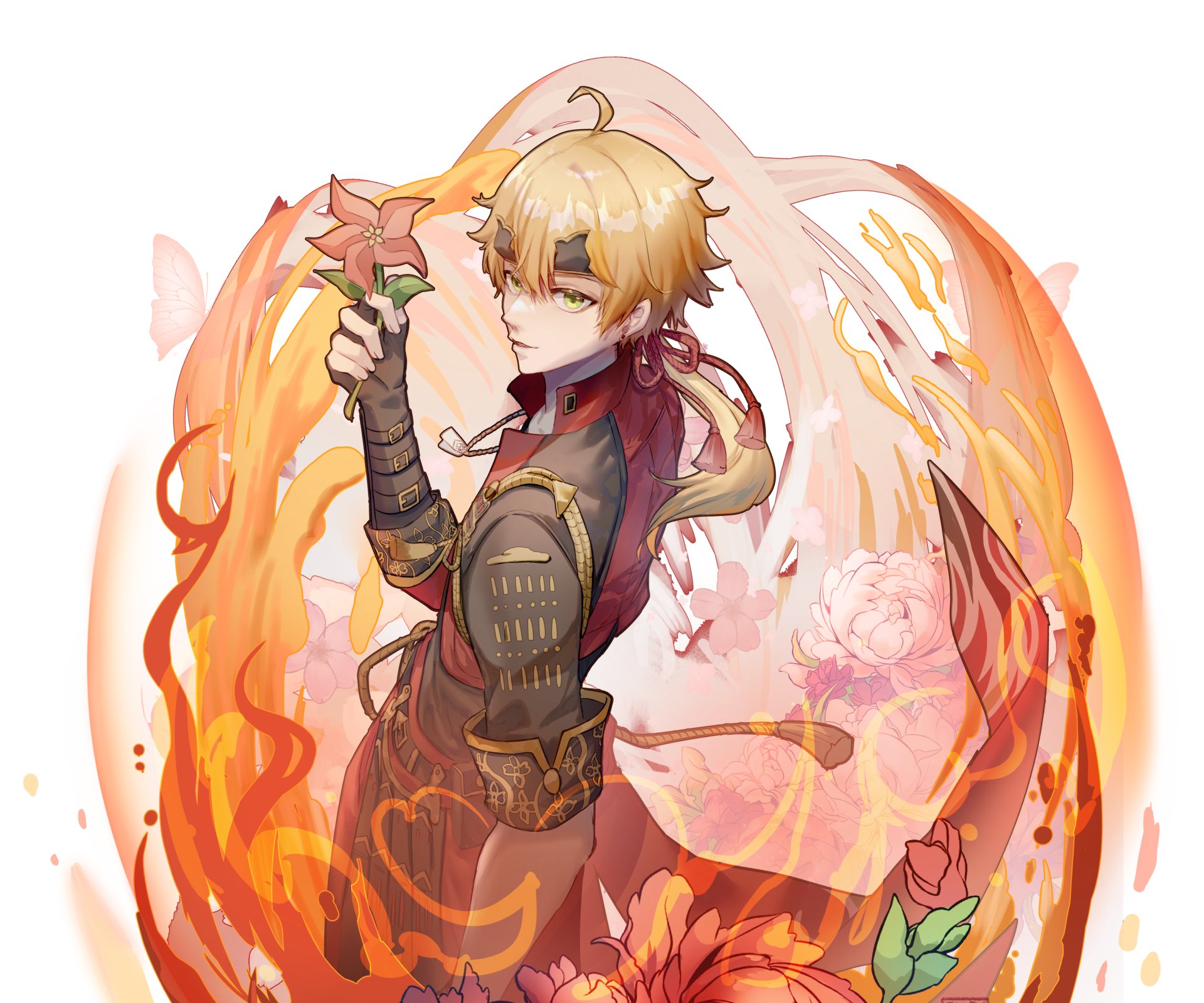 Download Thoma (Genshin Impact) Video Game Genshin Impact 4k Ultra HD Wallpaper