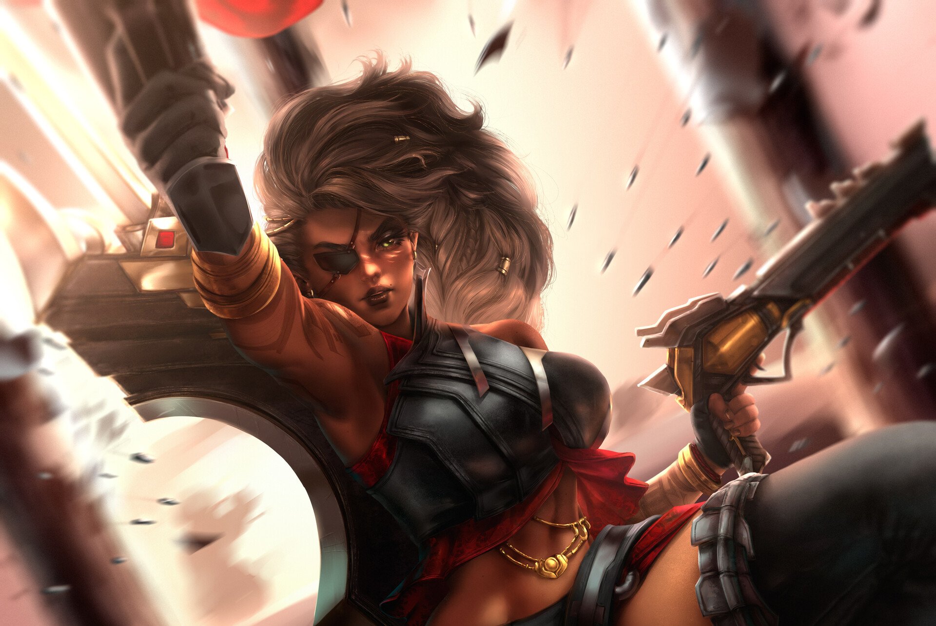 Download Samira (League Of Legends) Video Game League Of Legends HD Wallpaper