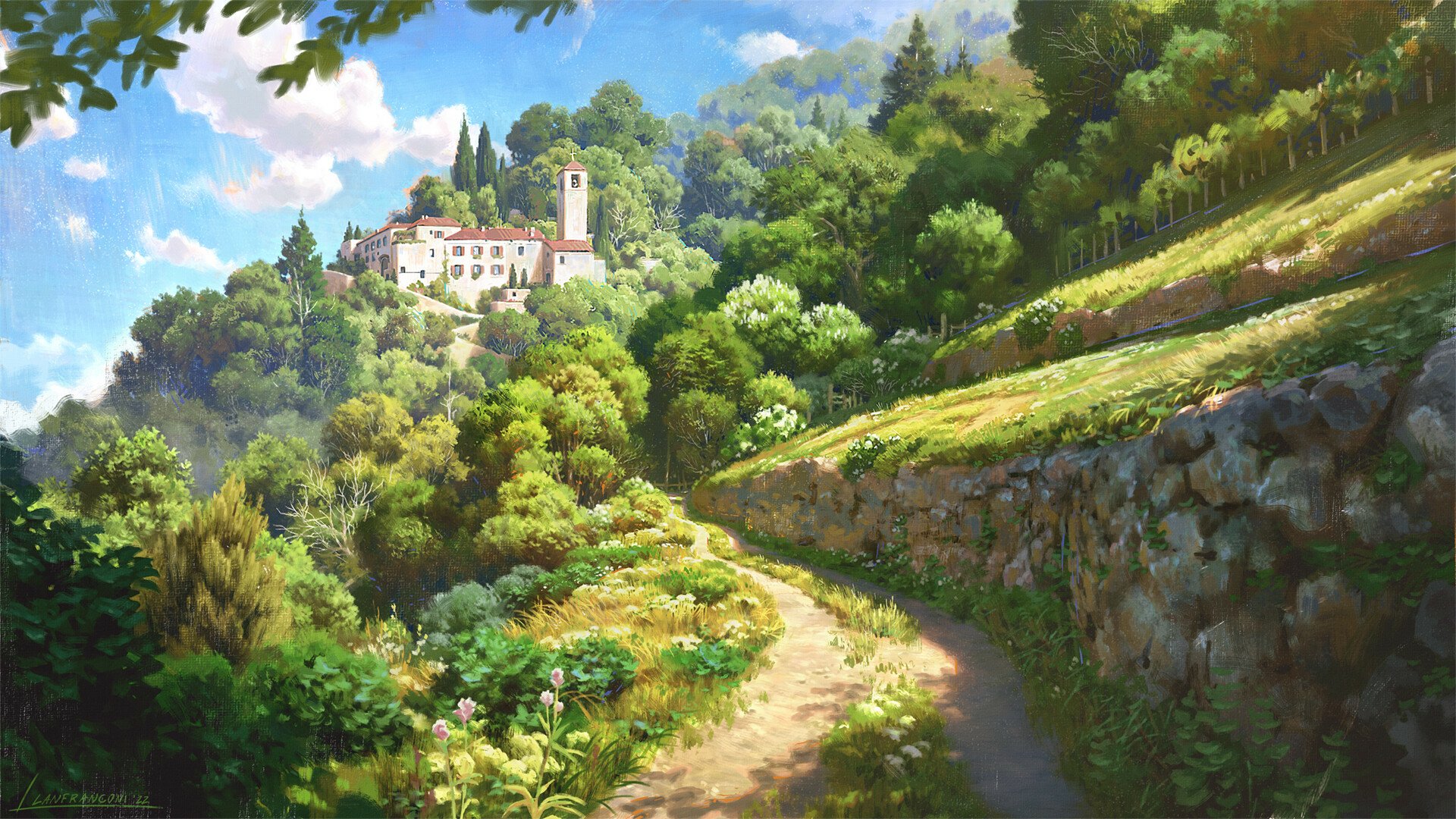 Download Artistic House HD Wallpaper by Lorenzo Lanfranconi