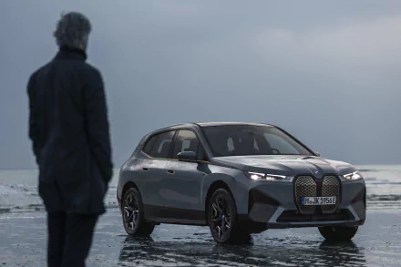 electric car SUV vehicle BMW iX M60 HD Desktop Wallpaper | Background Image