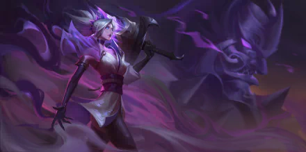 Riven (League Of Legends) video game League Of Legends HD Desktop Wallpaper | Background Image
