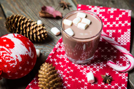 marshmallow food hot chocolate HD Desktop Wallpaper | Background Image