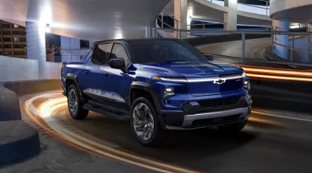 Chevrolet Silverado EV RST Crew Cab vehicle Chevrolet Silverado HD Desktop Wallpaper | Background Image