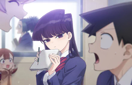 Tadano Hitohito Komi Shouko Anime Komi Can't Communicate HD Desktop Wallpaper | Background Image