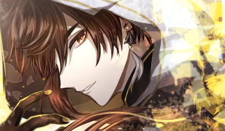 Zhongli (Genshin Impact) Rex Lapis video game Genshin Impact HD Desktop Wallpaper | Background Image