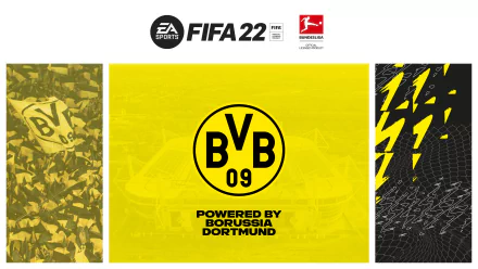 Borussia Dortmund video game FIFA 22 HD Desktop Wallpaper | Background Image