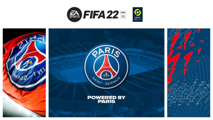 Paris Saint-Germain F.C video game FIFA 22 HD Desktop Wallpaper | Background Image