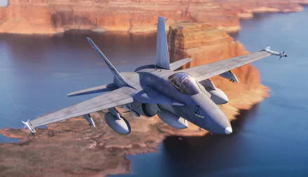warplane military McDonnell Douglas F/A-18 Hornet HD Desktop Wallpaper | Background Image