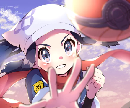 Akari (Pokémon) video game Pokémon Legends: Arceus HD Desktop Wallpaper | Background Image