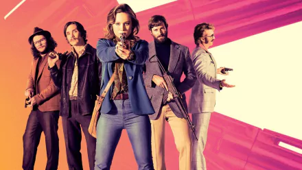 sharlto copley Armie Hammer Cillian Murphy Brie Larson Free Fire (2016) HD Desktop Wallpaper | Background Image