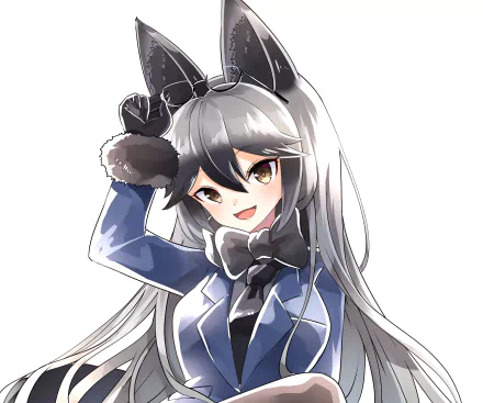 Silver Fox (Kemono Friends) Anime Kemono Friends HD Desktop Wallpaper | Background Image