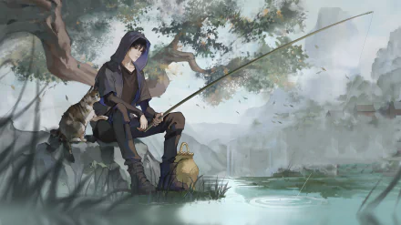 Zhang Qiling Anime Daomu Biji HD Desktop Wallpaper | Background Image