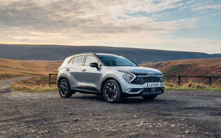 SUV Kia Sportage HEV AWD GT-Line S vehicle Kia Sportage HD Desktop Wallpaper | Background Image
