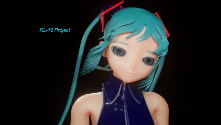  Hatsune Miku Blender New Bone
