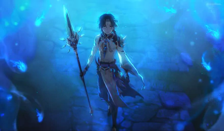 Xiao (Genshin Impact) video game Genshin Impact HD Desktop Wallpaper | Background Image