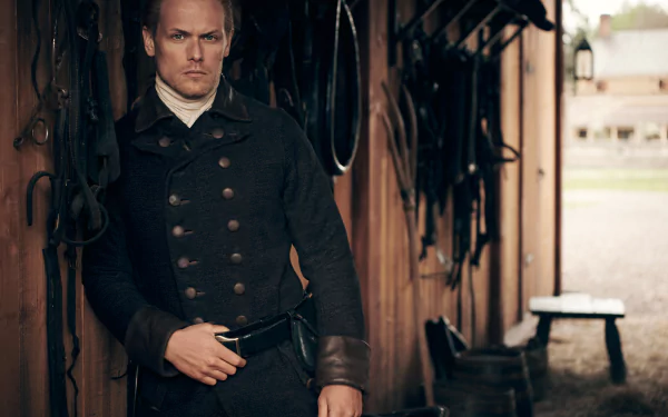 Jamie Fraser Sam Heughan TV Show Outlander HD Desktop Wallpaper | Background Image