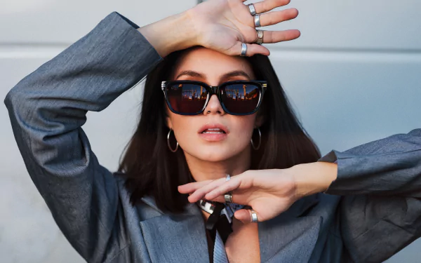 sunglasses woman model HD Desktop Wallpaper | Background Image