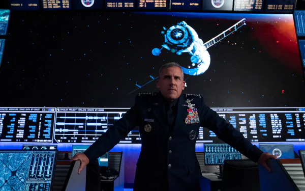 Steve Carell Mark R. Naird TV Show Space Force HD Desktop Wallpaper | Background Image