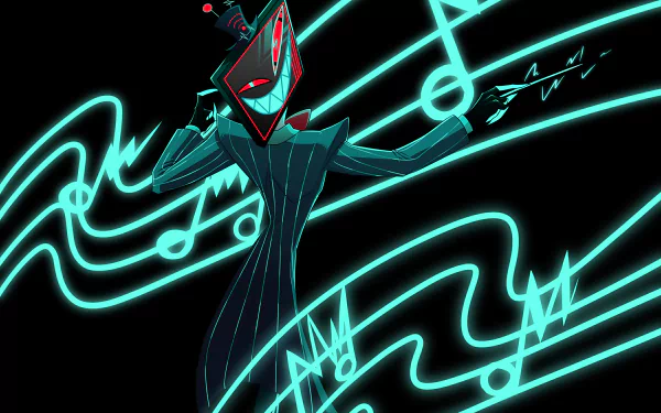 Vox (Hazbin Hotel) TV Show Hazbin Hotel HD Desktop Wallpaper | Background Image