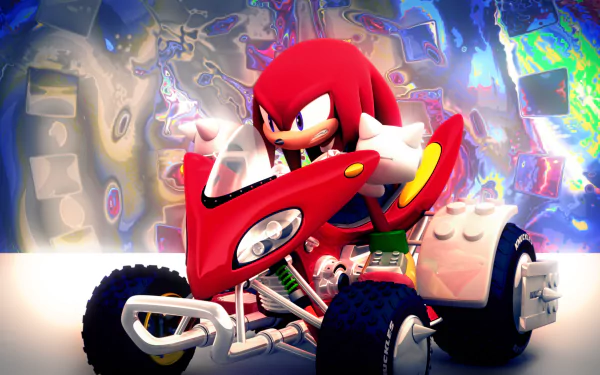  Knuckles on car by Light-Rock by Light-Rock