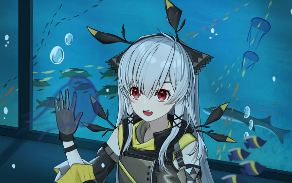 Weedy (Arknights) video game Arknights HD Desktop Wallpaper | Background Image