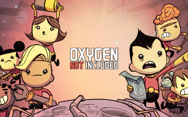 video game Oxygen Not Included HD Desktop Wallpaper | Background Image