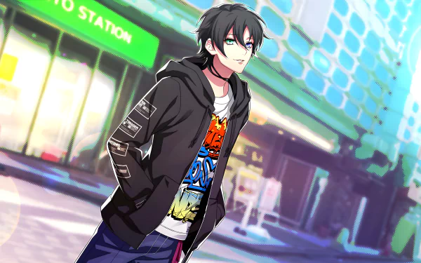 Saburo Yamada Anime Hypnosis Mic HD Desktop Wallpaper | Background Image