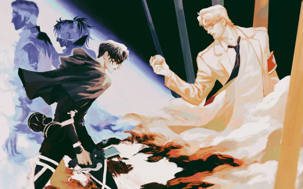 Zeke Yeager Levi Ackerman Hange Zoë Erwin Smith Anime Attack on Titan HD Desktop Wallpaper | Background Image
