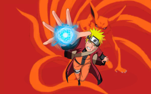 Rasengan (Naruto) Kurama (Naruto) Naruto Uzumaki Anime Naruto HD Desktop Wallpaper | Background Image