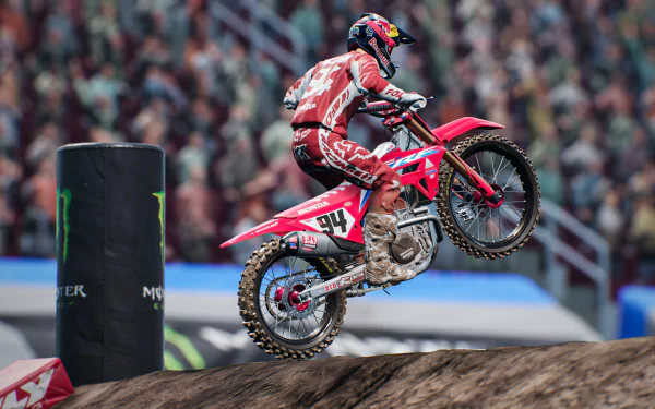 motocross video game Monster Energy Supercross - The Official Videogame 5 HD Desktop Wallpaper | Background Image
