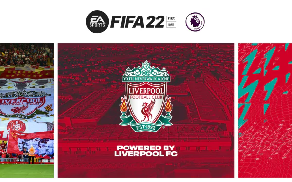 Liverpool F.C. video game FIFA 22 HD Desktop Wallpaper | Background Image